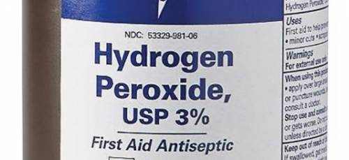 Hydrogen peroxide solution