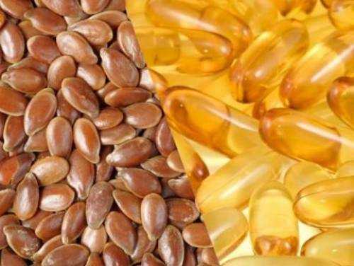 Flaxseed Oil and Fish Oil Supplements for Dry Eyes