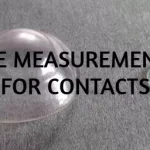 eye measurements for contacts