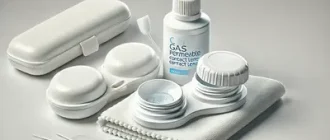 Cleaning Gas Permeable Contact Lenses