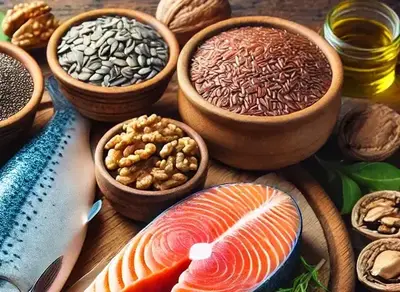 Here is the image of foods rich in omega-3 fatty acids