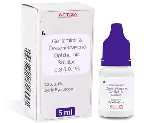 gentamicin and dexamethasone eye drops