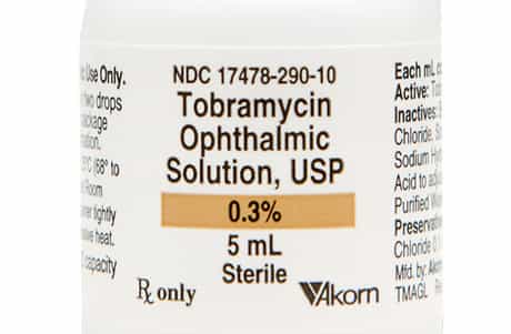 tobramycin for pink eye