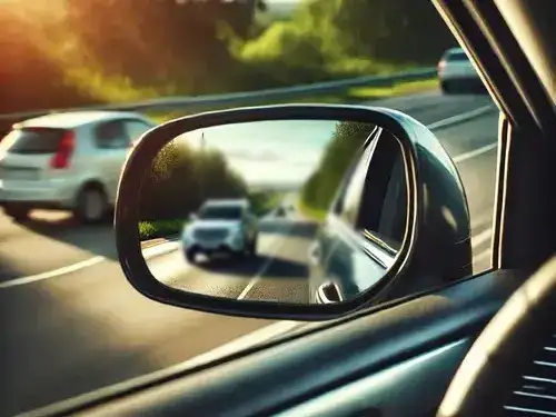 Loss of Sharp Vision When Looking at Mirrors or Side Windows