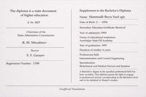 Professional Profile: Reyus Mammadli